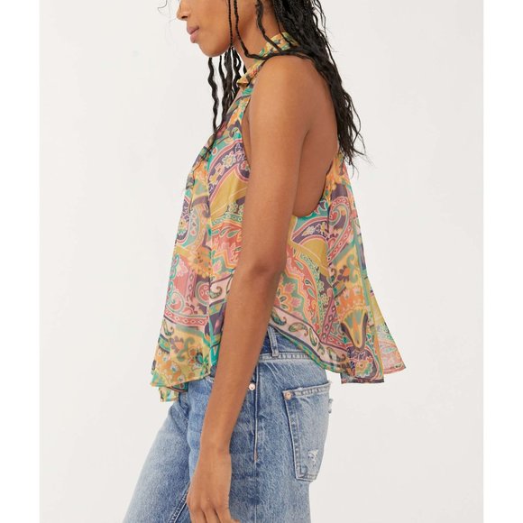 NWT Free People Strawberry Tank / Retro Combo - Picture 2 of 4